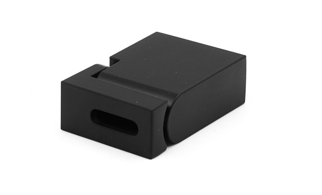 Коннектор регулируемый стена-профиль черный t464 BL 6 Коннектор регулируемый стена-профиль черный t464 BL 6