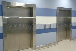 Облицовка лифтовых порталов из нержавеющей стали в Челябинске. Готовые проекты ПерилаГлавСнаб - фото 1