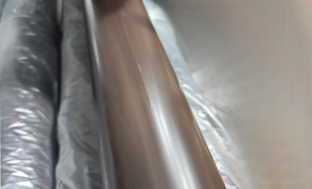 Пластиковый поручень, цвет Венге, Ø49мм длина 4м, уценка k897-У 7 Пластиковый поручень, цвет Венге, Ø49мм длина 4м, уценка k897-У 7