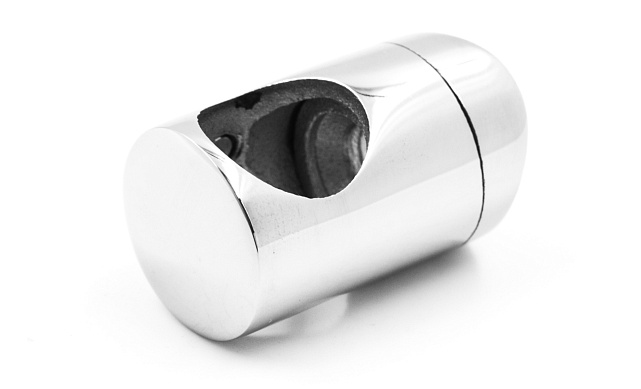 Ригеледержатель на стойку Ø38.1хØ16.8 мм, полированный, литой (AISI 316) k018-4 4 Ригеледержатель на стойку Ø38.1хØ16.8 мм, полированный, литой (AISI 316) k018-4 4