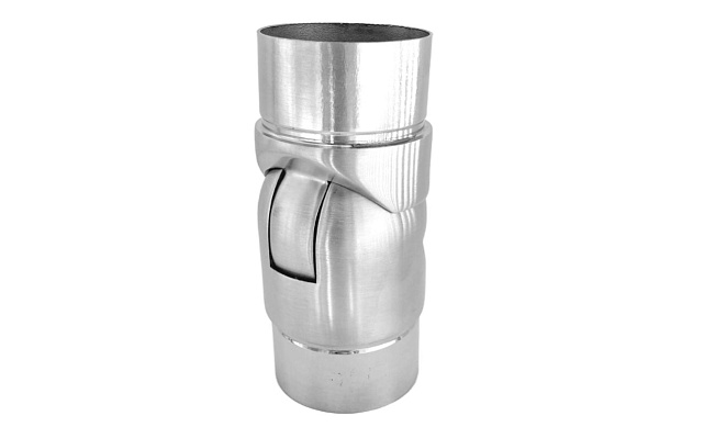 Поворот литой, внутренний, шарнирный, под Ø50.8х1.5 мм, шлифованный, AISI 304 Фk011-6 3 Поворот литой, внутренний, шарнирный, под Ø50.8х1.5 мм, шлифованный, AISI 304 Фk011-6 3