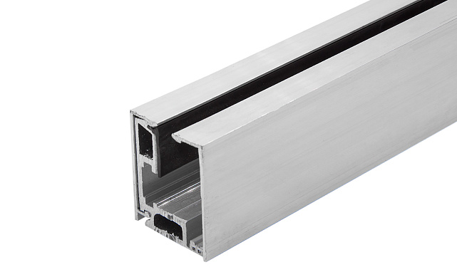 Комплект зажимного профиля для стекла 8-12 мм, неанодированный, L=3000 мм т40-4 AL 4 Комплект зажимного профиля для стекла 8-12 мм, неанодированный, L=3000 мм т40-4 AL 4