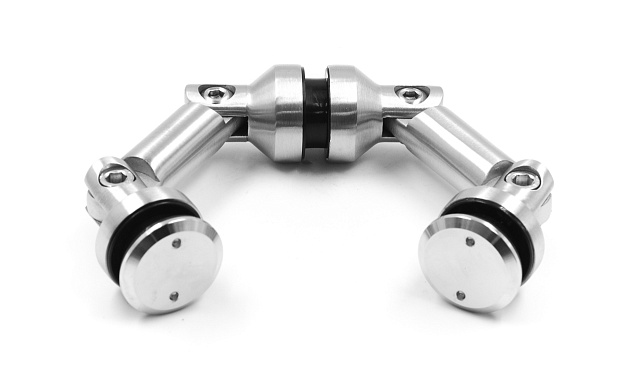 Крепление на три стекла, штанга 60 мм, без зенковки tt204-60A SSS 5 Крепление на три стекла, штанга 60 мм, без зенковки tt204-60A SSS 5