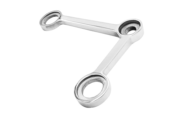 Cпайдер, литой,полированный V-200мм, AISI 304, 2х26х38, 1х18х36/40мм, нагрузки: 1кН, 2кН k288-V-2 3 Cпайдер, литой,полированный V-200мм, AISI 304, 2х26х38, 1х18х36/40мм, нагрузки: 1кН, 2кН k288-V-2 3