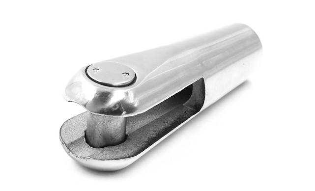 Наконечник ванты (тяги) с резьбой М16 левый, литой,полированный (AISI316) k661-16-L 9 Наконечник ванты (тяги) с резьбой М16 левый, литой,полированный (AISI316) k661-16-L 9