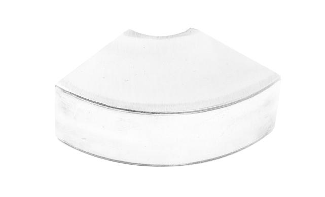 Отвод поручня под сварку 60х40х130x1.5  90°, полированный 600 Grit (AISI 304) k675 4