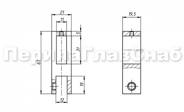 Соединитель труба-стекло, для трека 30х10 мм, AISI 304 полированный t461 PSS 2 Соединитель труба-стекло, для трека 30х10 мм, AISI 304 полированный t461 PSS 2