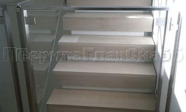 Зажимные одностворчатые калитки из нержавеющей стали со стеклом купить в Челябинске
