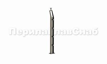 Стойка эксклюзивная с 4 ригеледержателями, крепление в пол, регулируемый ложемент (AISI 304) k787 купить в Челябинске